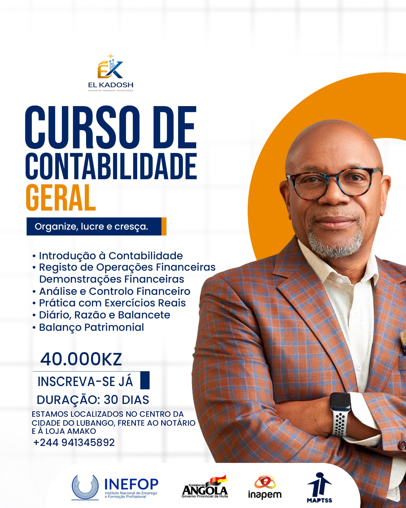 Curso de Contabilidade Geral — El Kadosh Lubango
