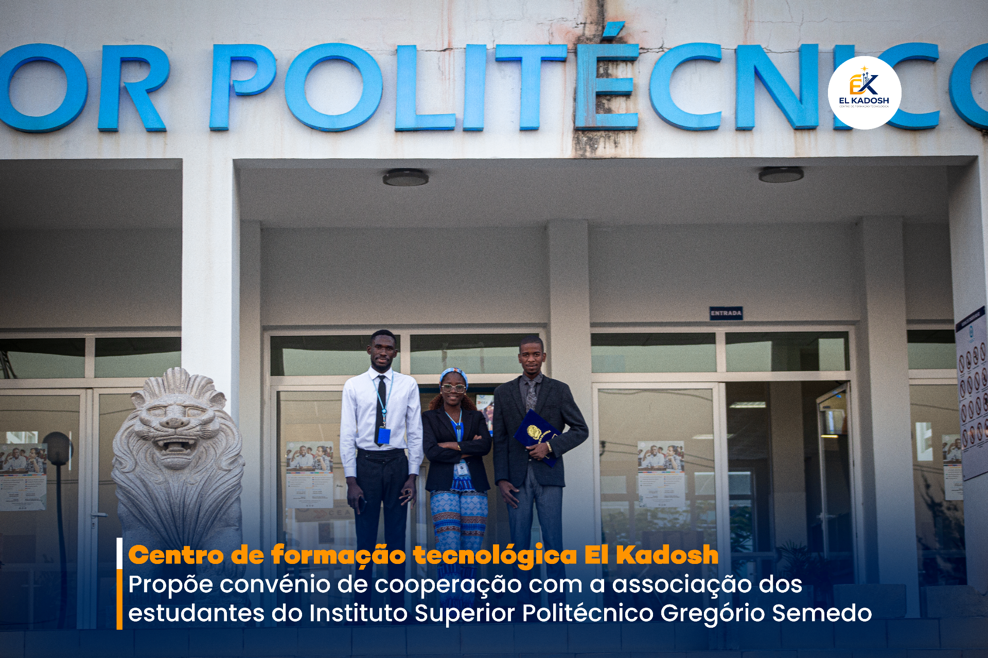 Visita ao Instituto Superior Politécnico Gregório Semedo